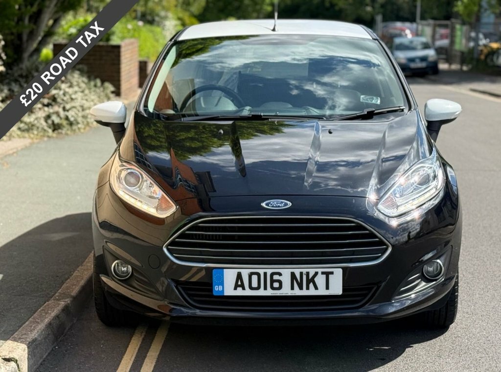 Ford Fiesta 1L Zetec Black Edition AO16NKT Black #3