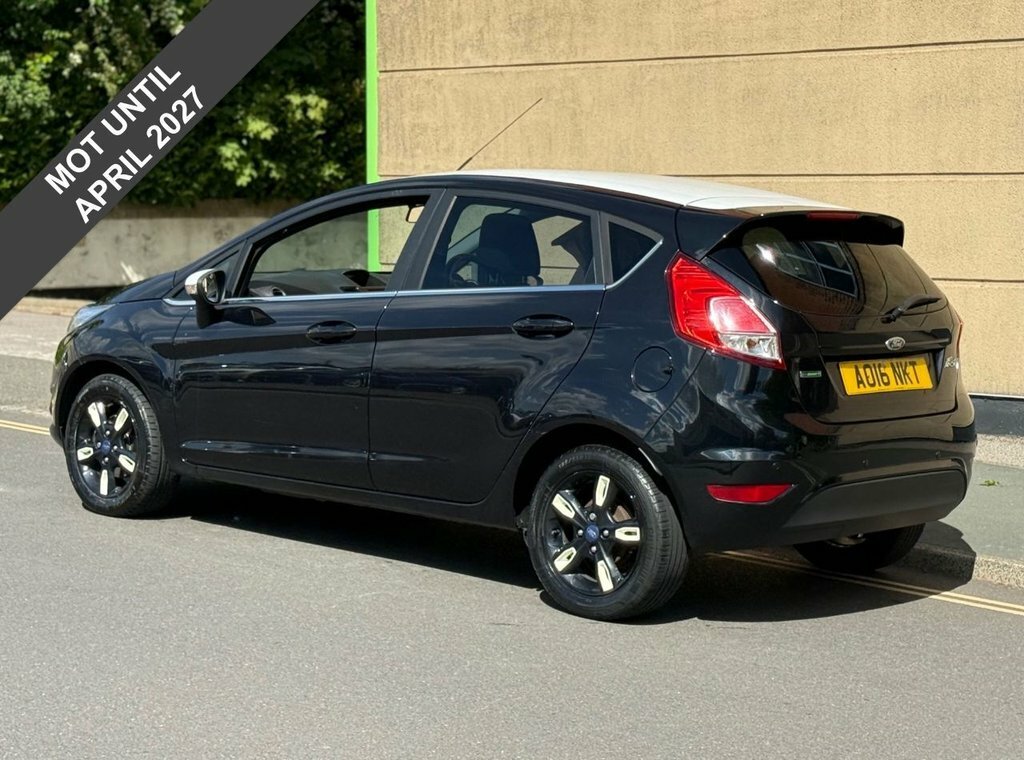 Ford Fiesta 1L Zetec Black Edition AO16NKT Black #6