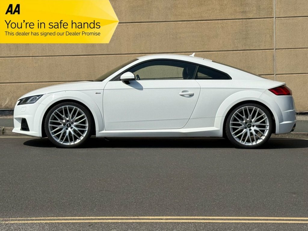Audi TT 2L S Line FJ64YKE White #3