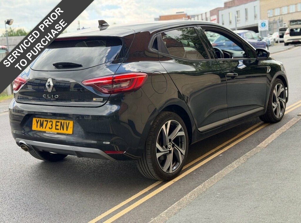 Renault Clio 1L Rs Line YM73ENV Black #4
