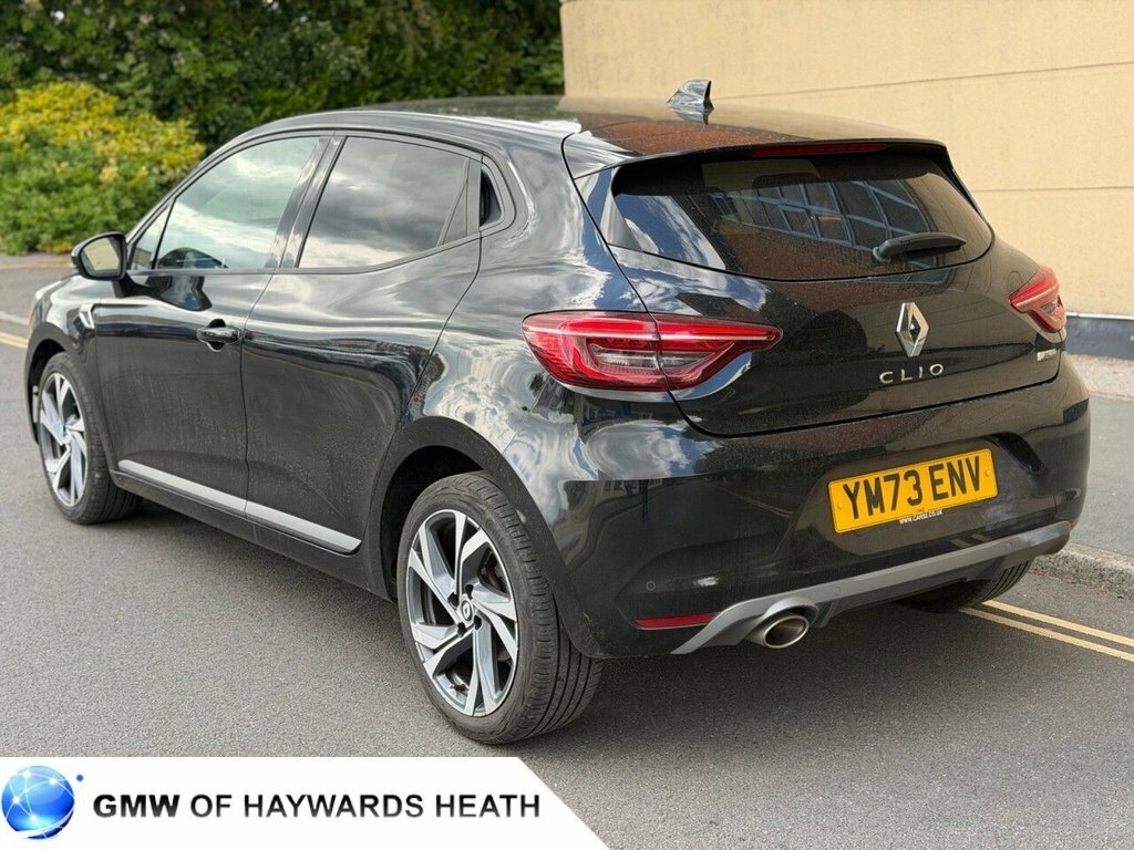 Renault Clio 1L Rs Line YM73ENV Black #5