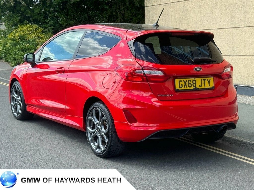 Ford Fiesta 1L St-line GX68JTY Red #4