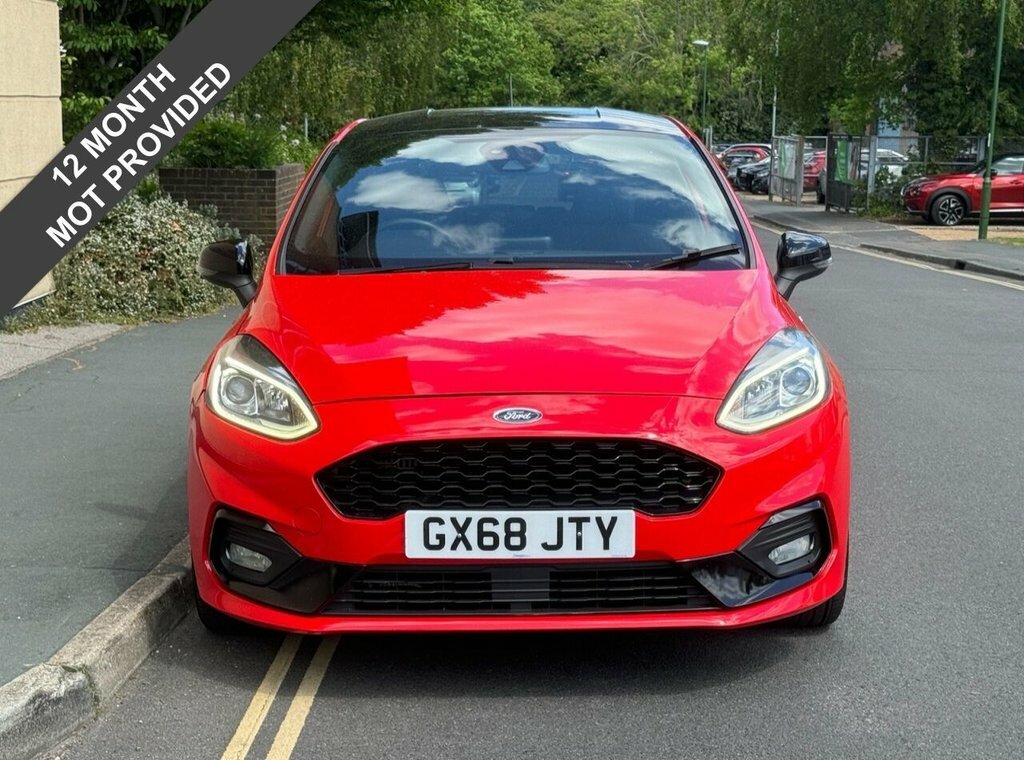 Ford Fiesta 1L St-line GX68JTY Red #2