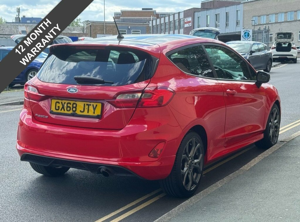 Ford Fiesta 1L St-line GX68JTY Red #6