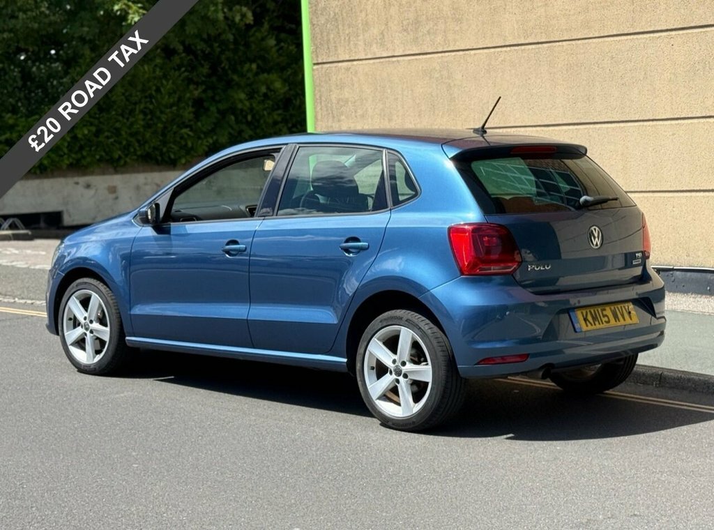 Volkswagen Polo 1.2L Sel KM15WVV Blue #4