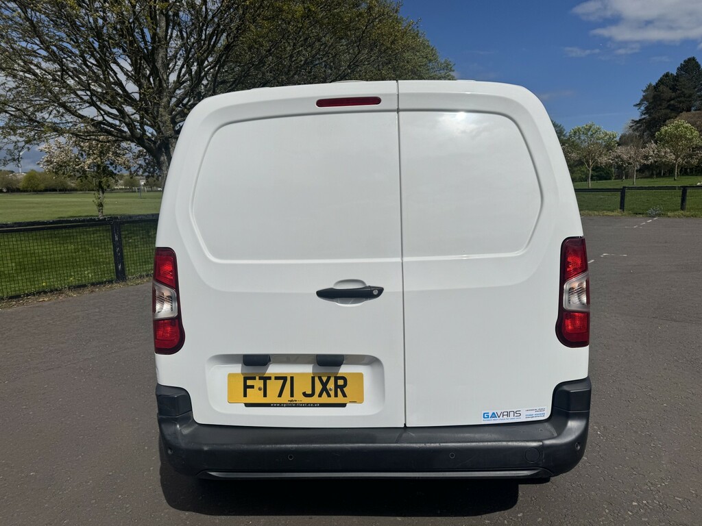 Citroen Berlingo Panel Van 1.5 Bluehdi 1000 Enterprise M Pro 2022 FT71JXR White #6