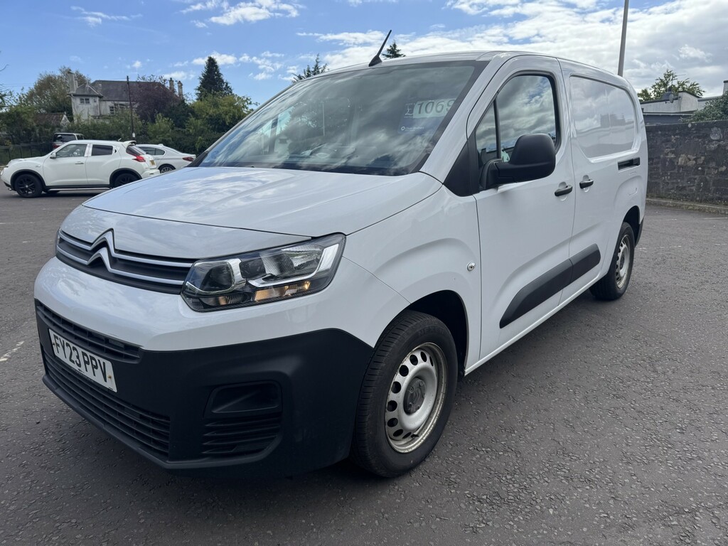 Citroen Berlingo Panel Van 1.5 Bluehdi 950 Enterprise Edition XL 2 FY23PPV White #3