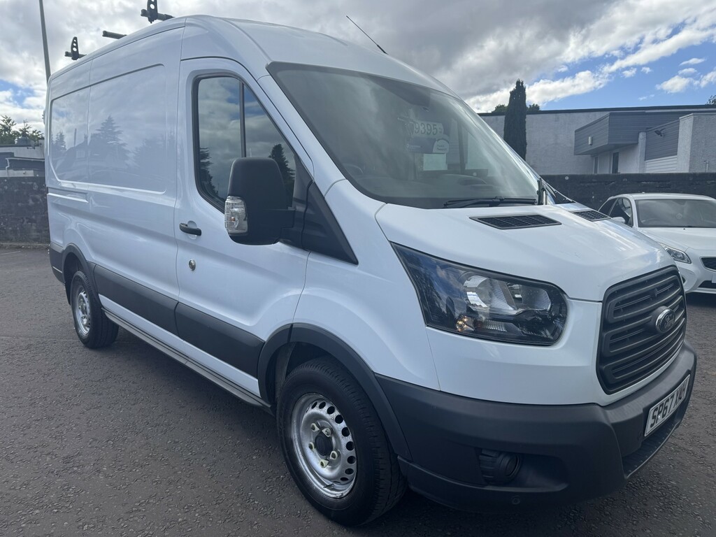 Ford Transit Custom Panel Van 2.0 350 Ecoblue 201767 White
