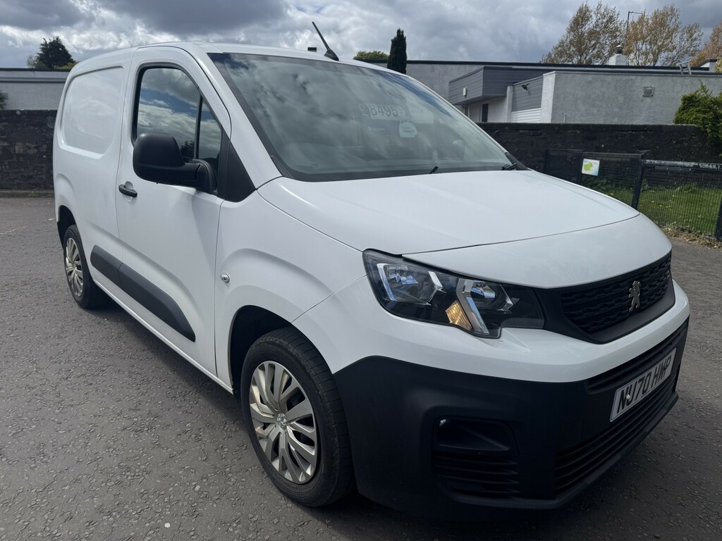 Peugeot Partner Panel Van 1.5 Bluehdi 1000 Professional 202070 White