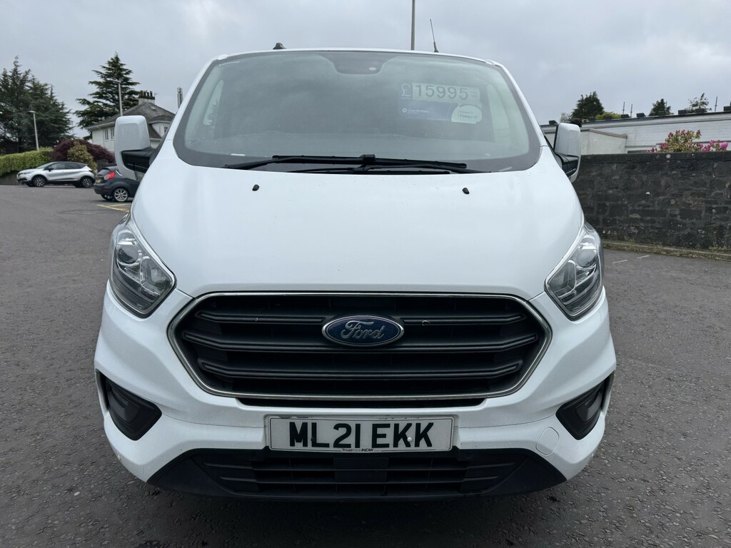 Ford Transit Custom Panel Van 2.0 Transit Custom Limited Van 300 L2 2. ML21EKK White #2