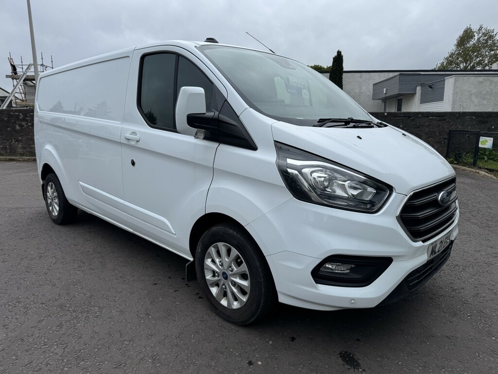 Ford Transit Custom Panel Van 2.0 Transit Custom Limited Van 300 L2 2. White