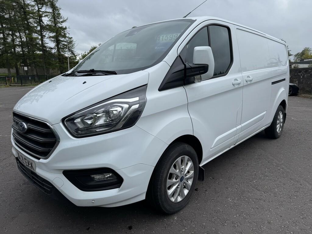 Ford Transit Custom Panel Van 2.0 Transit Custom Limited Van 300 L2 2. ML21EKK White #3
