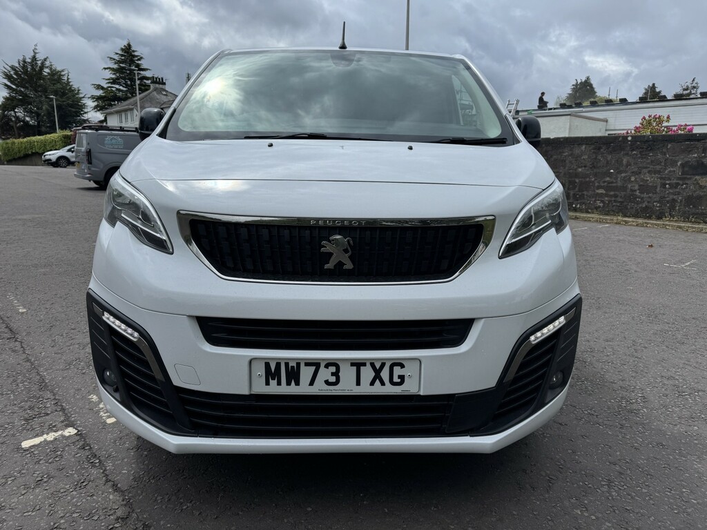 Peugeot Expert Panel Van 1.5 Bluehdi 1000 Asphalt Premium 2023 MW73TXG White #2