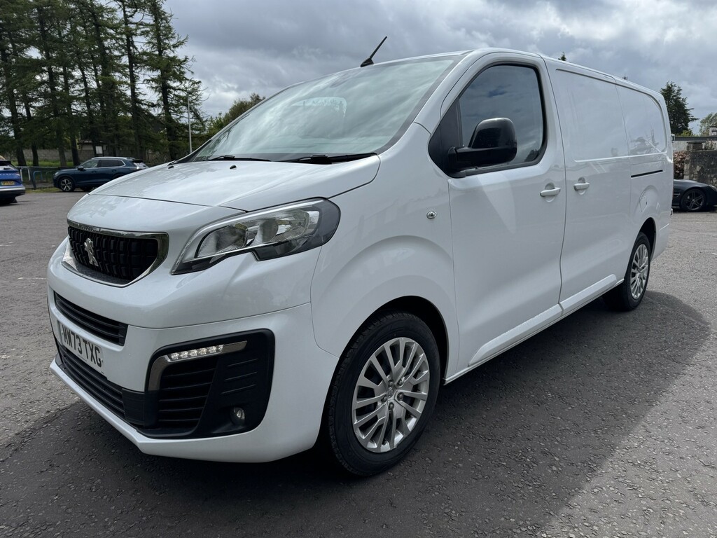Peugeot Expert Panel Van 1.5 Bluehdi 1000 Asphalt Premium 2023 MW73TXG White #3