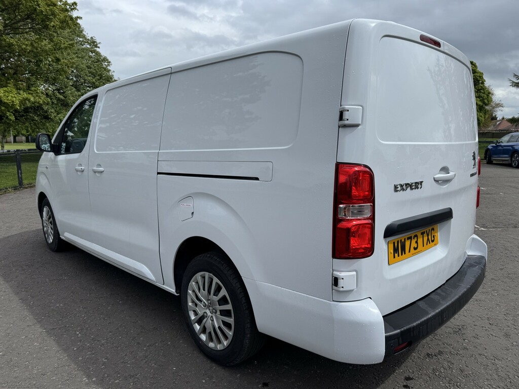 Peugeot Expert Panel Van 1.5 Bluehdi 1000 Asphalt Premium 2023 MW73TXG White #5
