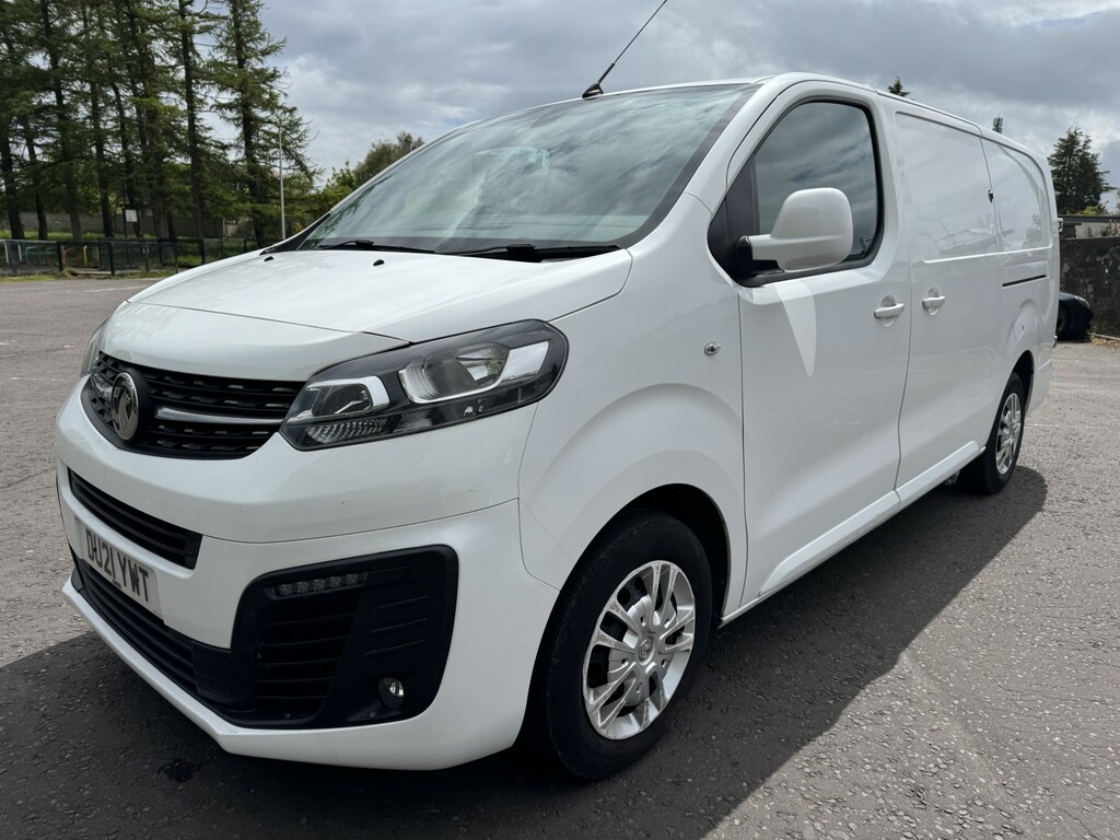 Vauxhall Vivaro Panel Van 1.5 Turbo D 2900 Sportive 202121 DU21YWT White #3