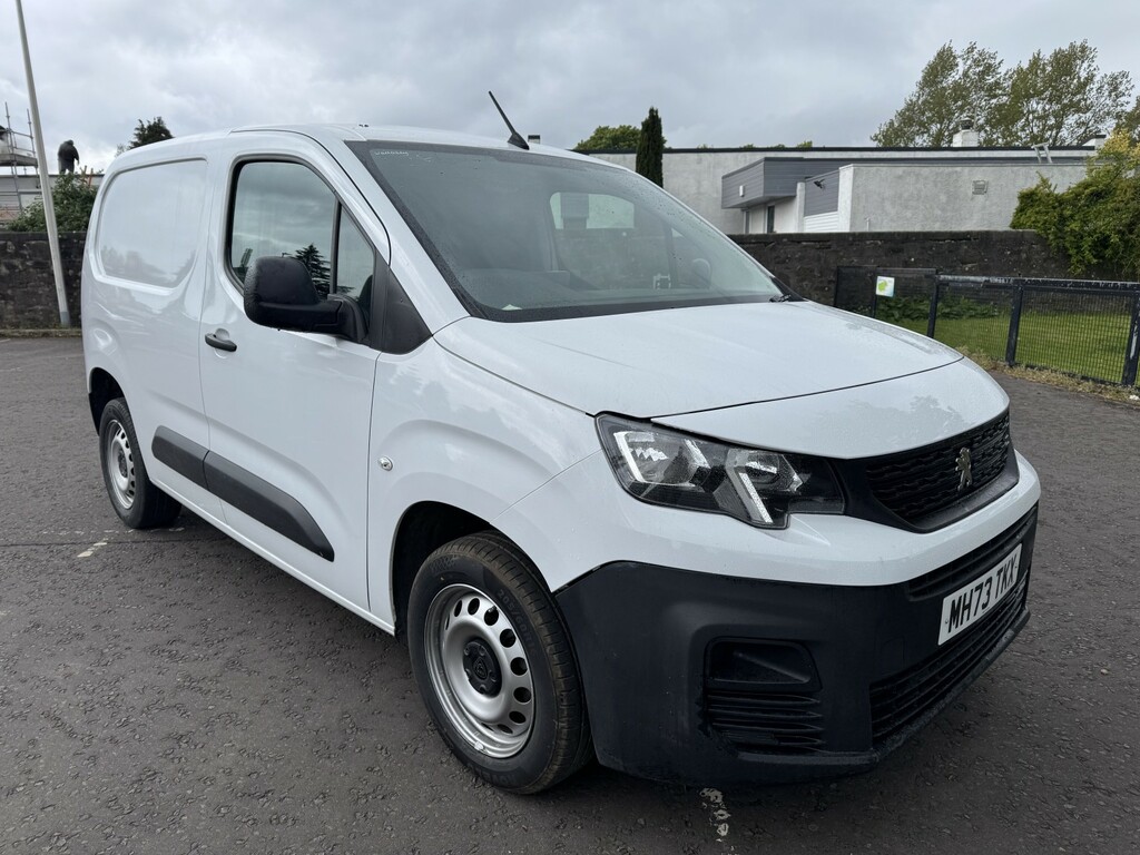Peugeot Partner Panel Van 1.5 Bluehdi 1000 Professional Premium White
