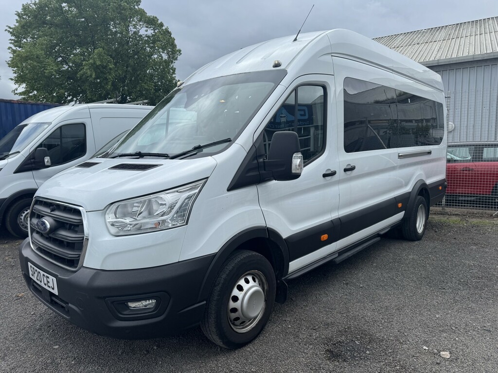 Ford Transit Custom Minibus 2.0 460 Ecoblue Leader 202020 White