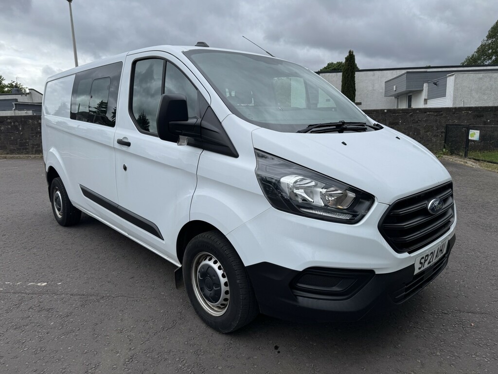Ford Transit Custom Combi Van 2.0 Transit Custom Leader Dciv 300 L2 2. White