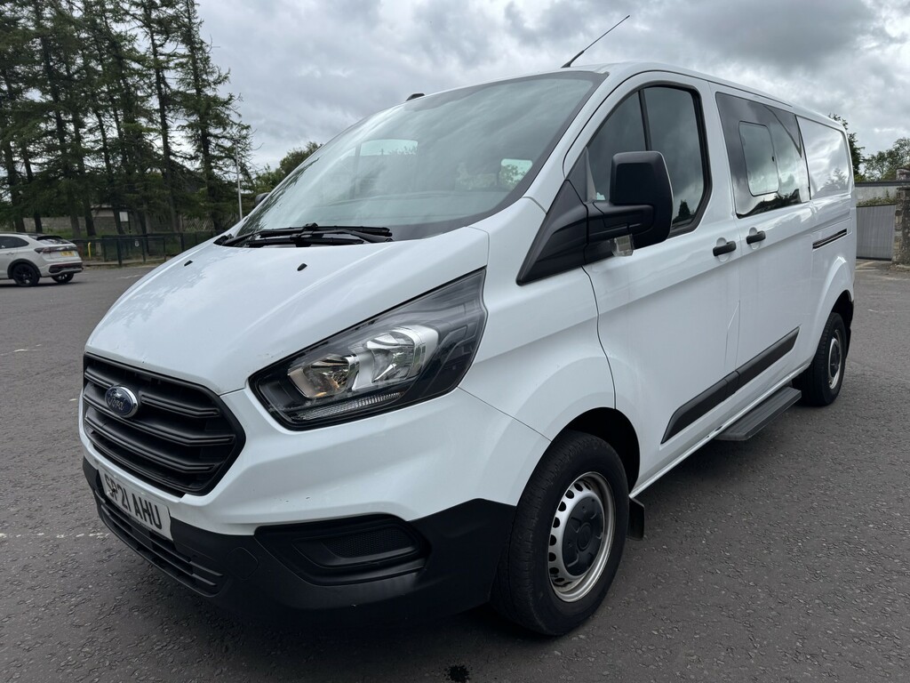 Ford Transit Custom Combi Van 2.0 Transit Custom Leader Dciv 300 L2 2. SP21AHU White #3