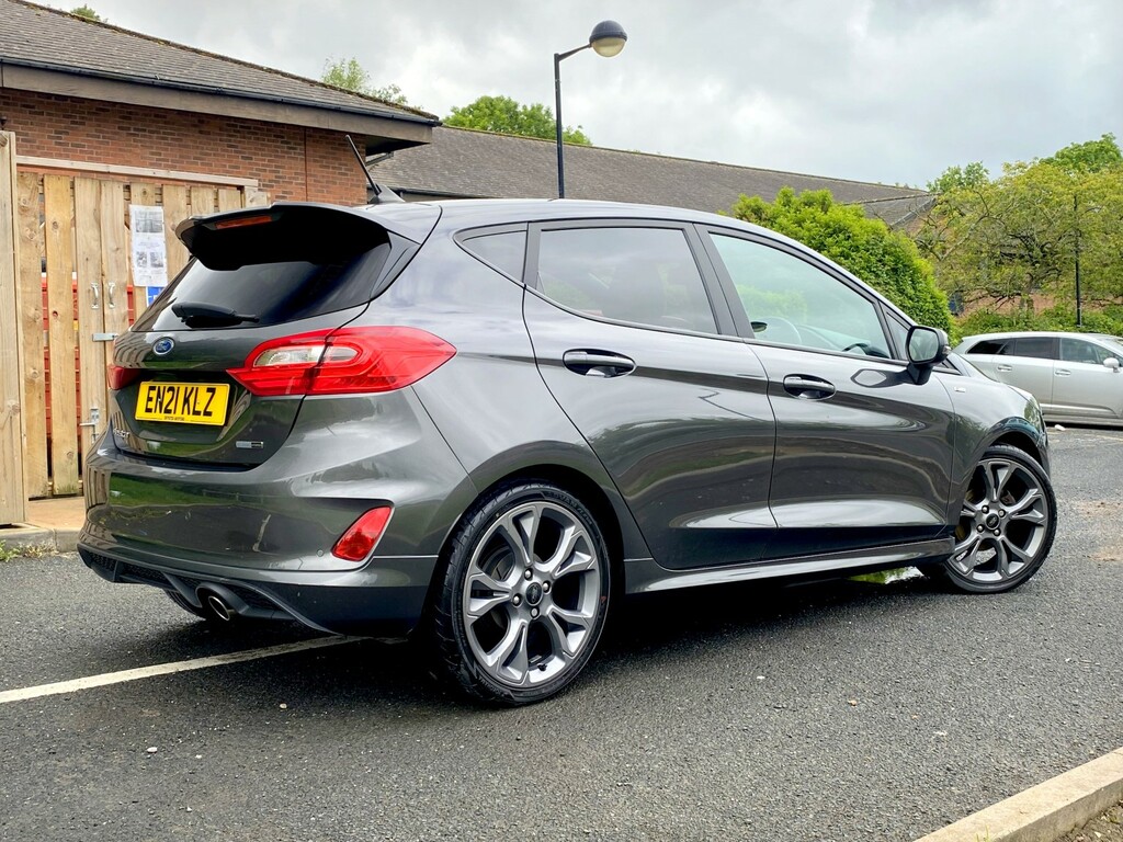 Ford Fiesta St-line X Edition 5-Door 1.0 Ecoboost Mhev 125 - 3 EN21KLZ Grey #6