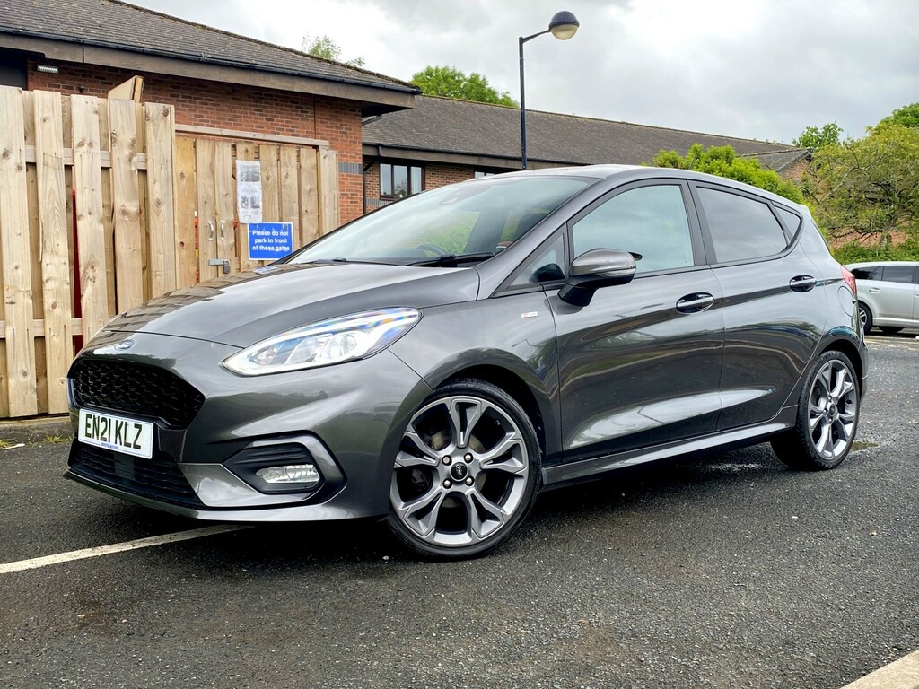 Ford Fiesta St-line X Edition 5-Door 1.0 Ecoboost Mhev 125 - 3 EN21KLZ Grey #5