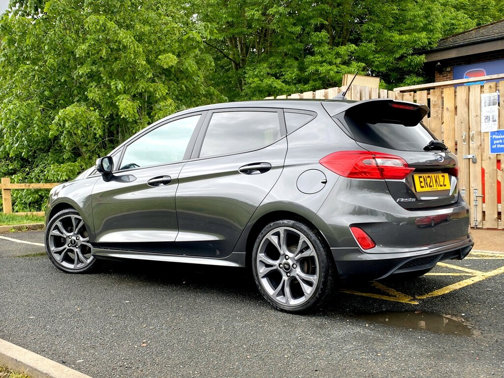 Ford Fiesta St-line X Edition 5-Door 1.0 Ecoboost Mhev 125 - 3 EN21KLZ Grey #2