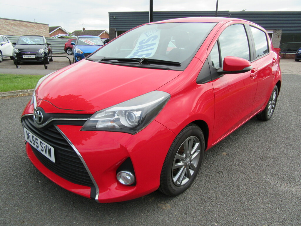 Toyota Yaris Icon Vvt-i 1.3L Vvt-i Icon Euro 6 NL65SVW Red #4