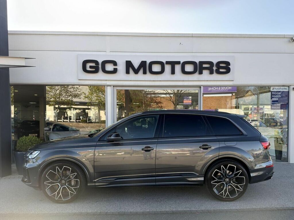 Audi Q7 3.0 Tfsie V6 55 Black Edition Suv Plug- Grey #4
