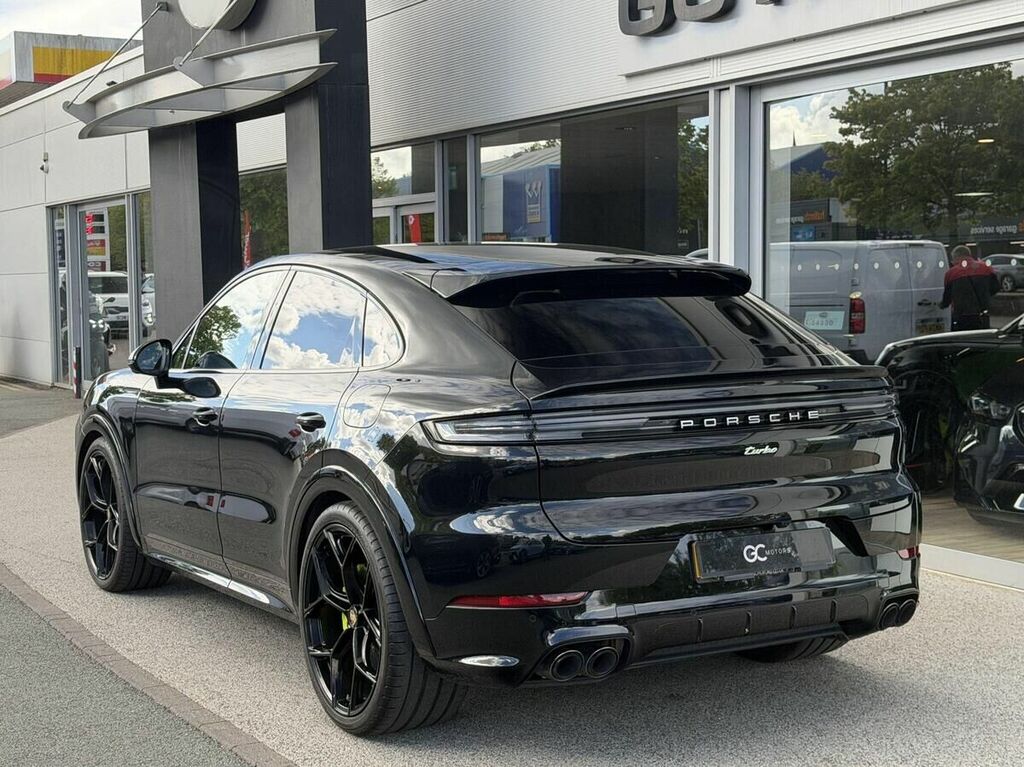 Porsche Cayenne 4.0 V8 E-hybrid 25.9Kwh Turbo Coupe Plu Black #5