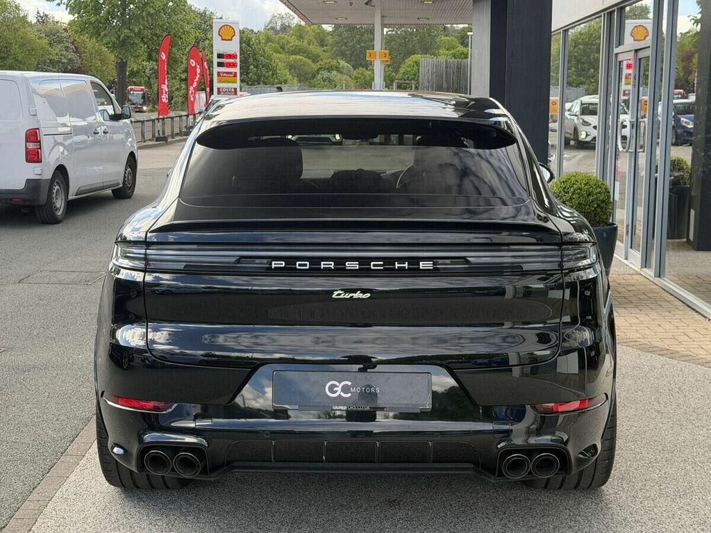 Porsche Cayenne 4.0 V8 E-hybrid 25.9Kwh Turbo Coupe Plu Black #6
