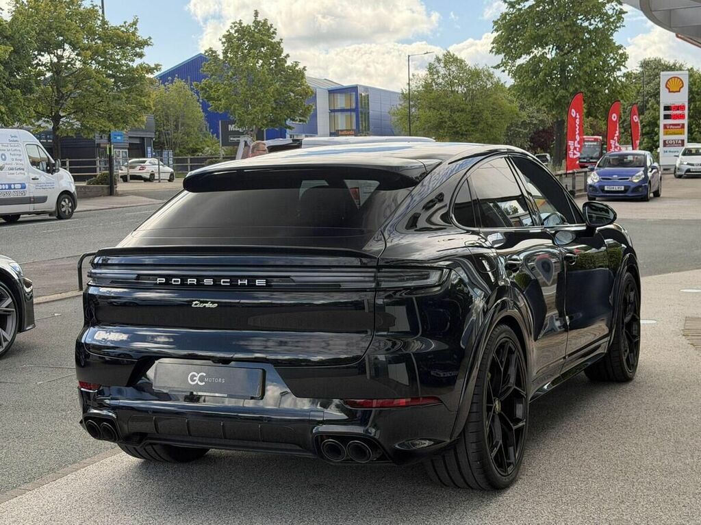 Porsche Cayenne 4.0 V8 E-hybrid 25.9Kwh Turbo Coupe Plu Black #6