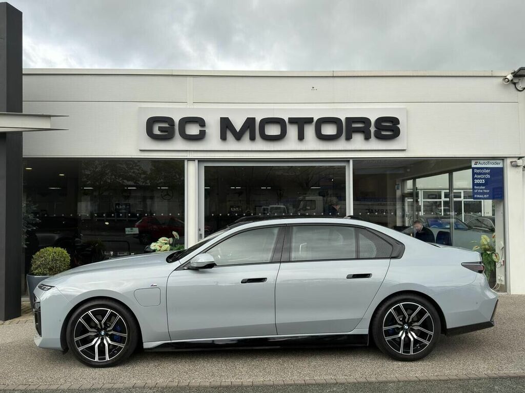 BMW 7 Series 3.0 750E 22.1Kwh M Sport Saloon Plug-in MA75VKB Grey #4