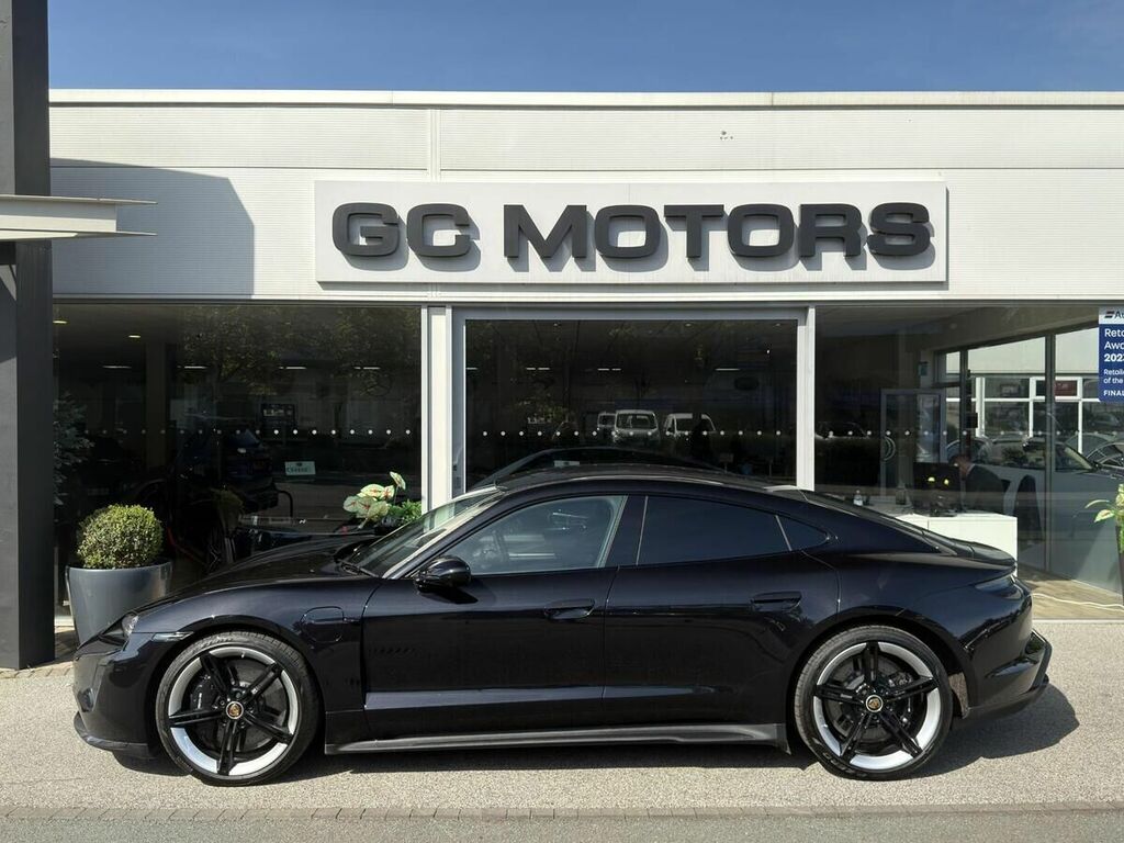Porsche Taycan Performance Plus 93.4Kwh Turbo S Saloon Electr ADY897D Black #4