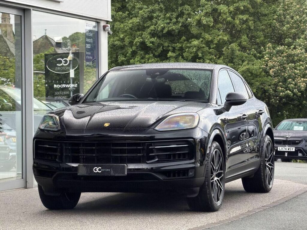 Porsche Cayenne 3.0T V6 Coupe Tiptronics 4Wd Euro 6 S Black