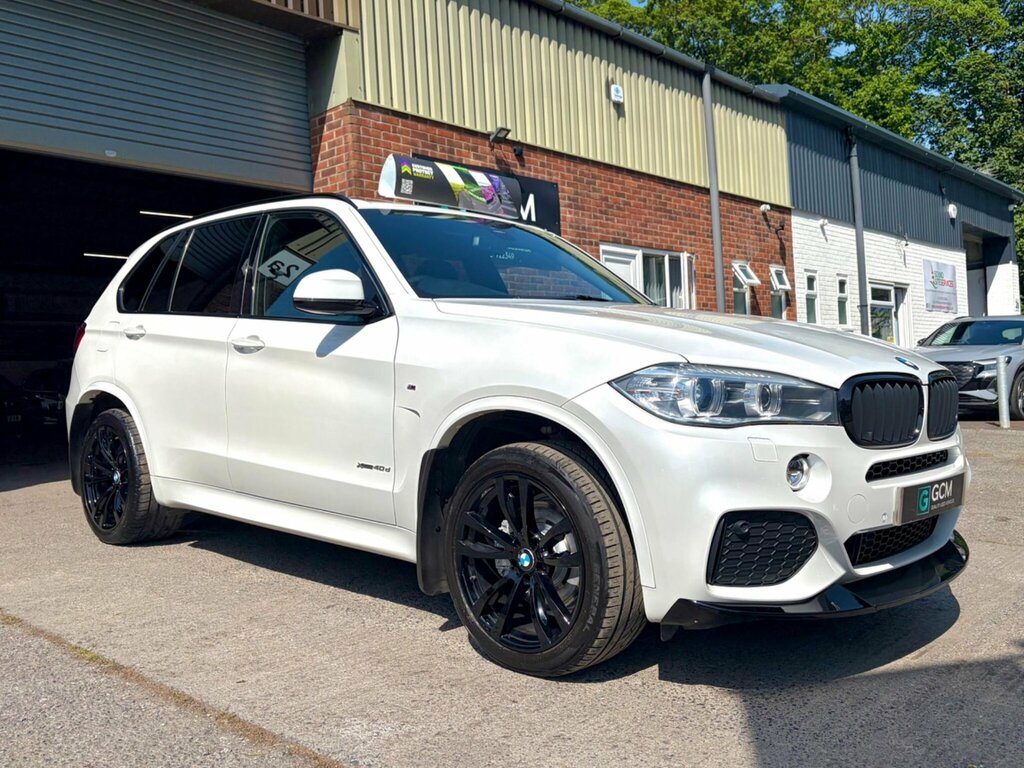 BMW X5 3.0 40D M Sport Xdrive Euro 6 Ss YC65XKG White #4