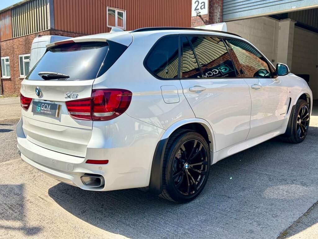 BMW X5 3.0 40D M Sport Xdrive Euro 6 Ss YC65XKG White #6