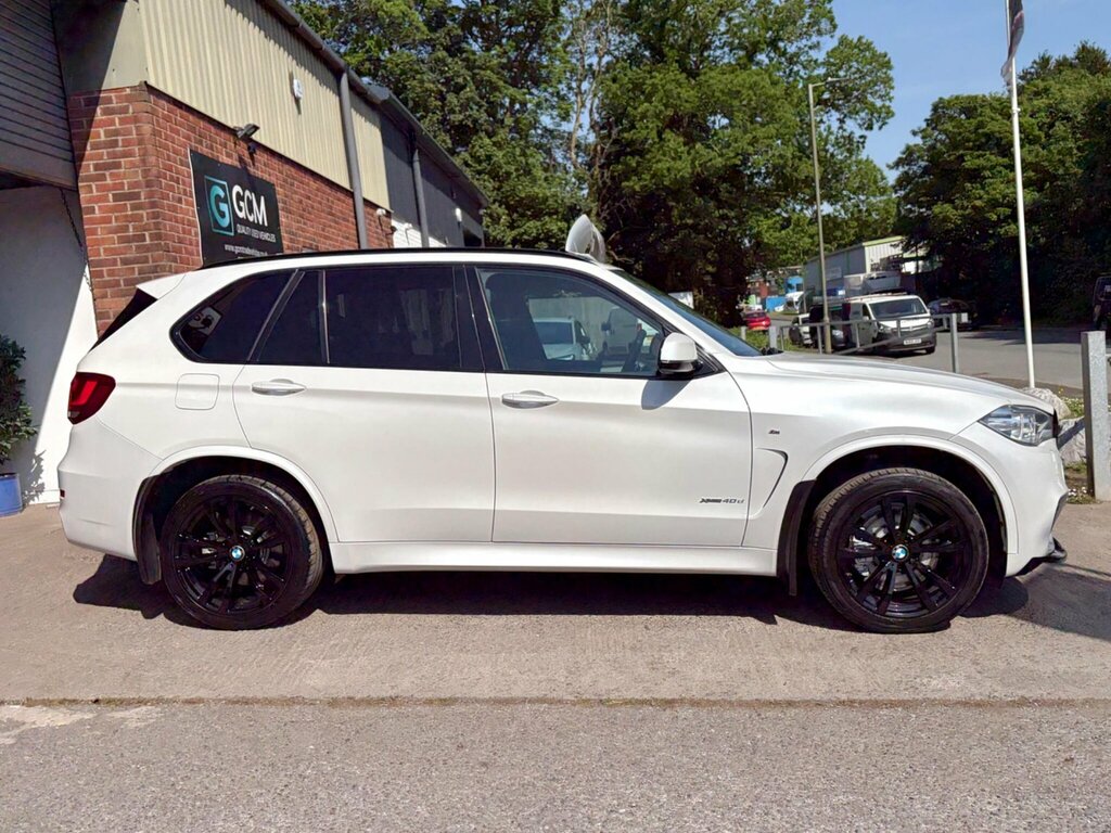 BMW X5 3.0 40D M Sport Xdrive Euro 6 Ss YC65XKG White #5
