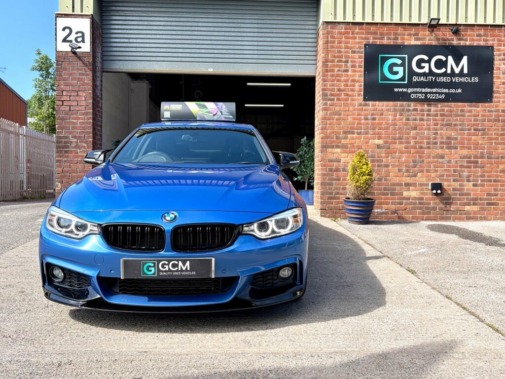 BMW 4 Series 2.0 420D M Sport Euro 6 Ss Blue #3
