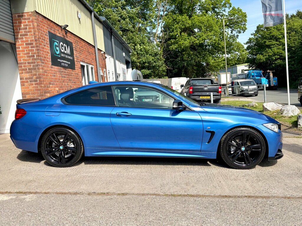 BMW 4 Series 2.0 420D M Sport Euro 6 Ss Blue #5
