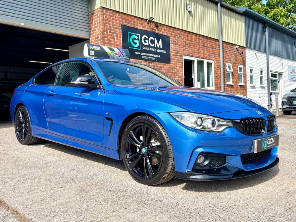 BMW 4 Series 2.0 420D M Sport Euro 6 Ss Blue #4
