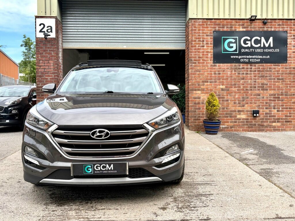 Hyundai Tucson 1.7 Crdi Blue Drive Premium Se Dct Euro 6 Ss WJ67UGD Grey #3