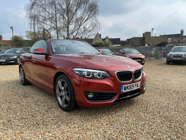 BMW 2 Series 1.5 218I Gpf Sport Euro 6 S S Orange