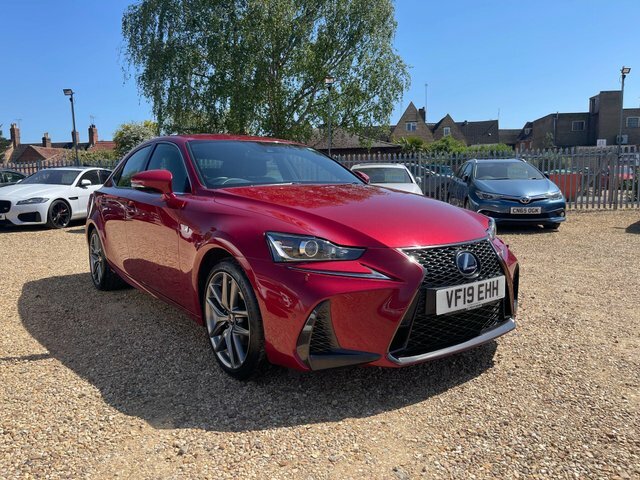 Lexus IS 2.5 300H F Sport E-cvt Euro 6 S S Red