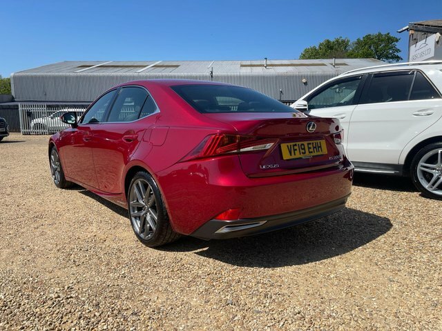 Lexus IS 2.5 300H F Sport E-cvt Euro 6 S S VF19EHH Red #4