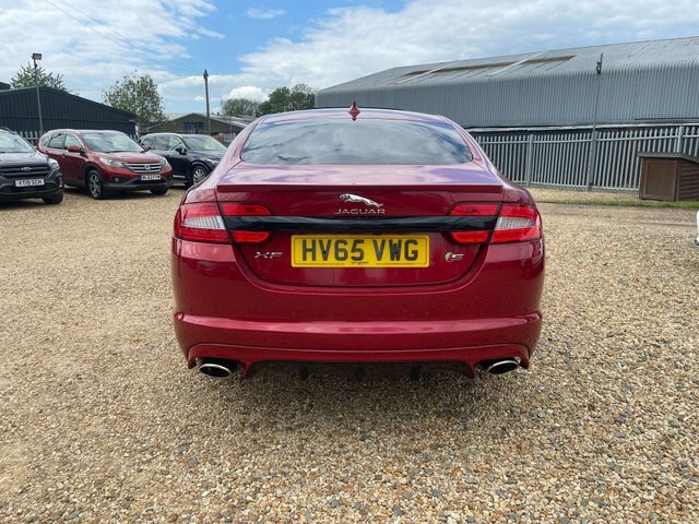 Jaguar XF 3.0D S V6 Portfolio Euro 5 S S HV65VWG Red #4