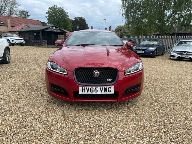 Jaguar XF 3.0D S V6 Portfolio Euro 5 S S HV65VWG Red #2