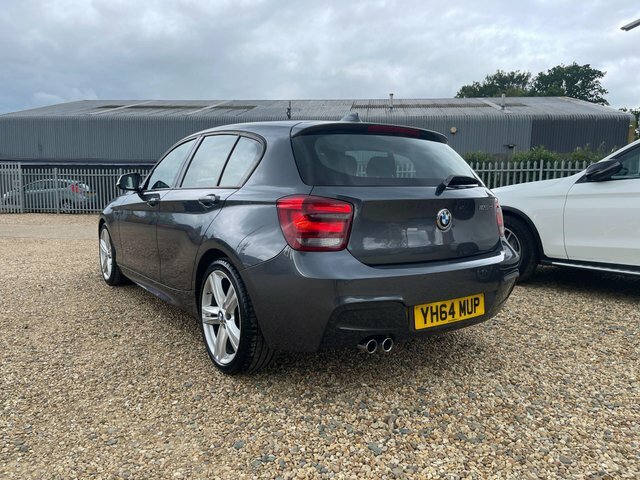 BMW 1 Series 2.0 125D M Sport Euro 5 S S YH64MUP Grey #4