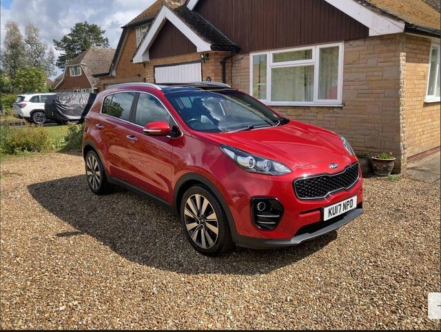 Kia Sportage 1.7 Crdi 3 Dct Euro 6 S S Red