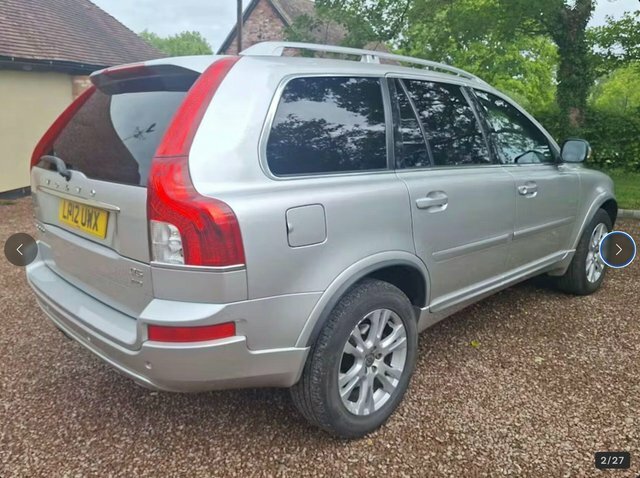Volvo XC90 2.4 D5 Se Lux Geartronic 4Wd Euro 5 LP12UWX Silver #2